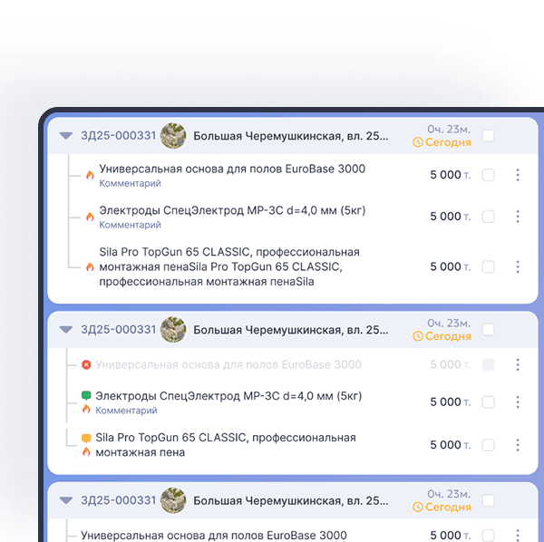 Инвестиционно-
строительные компании